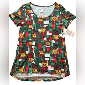 LuLaRoe Classic T - Christmas Cats